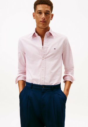 HERITAGE OXFORD STRIPE  - Camicia - medium red   white