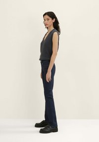 TOM TAILOR TTALEXA Straight - Jean droit - clean rinsed blue denim