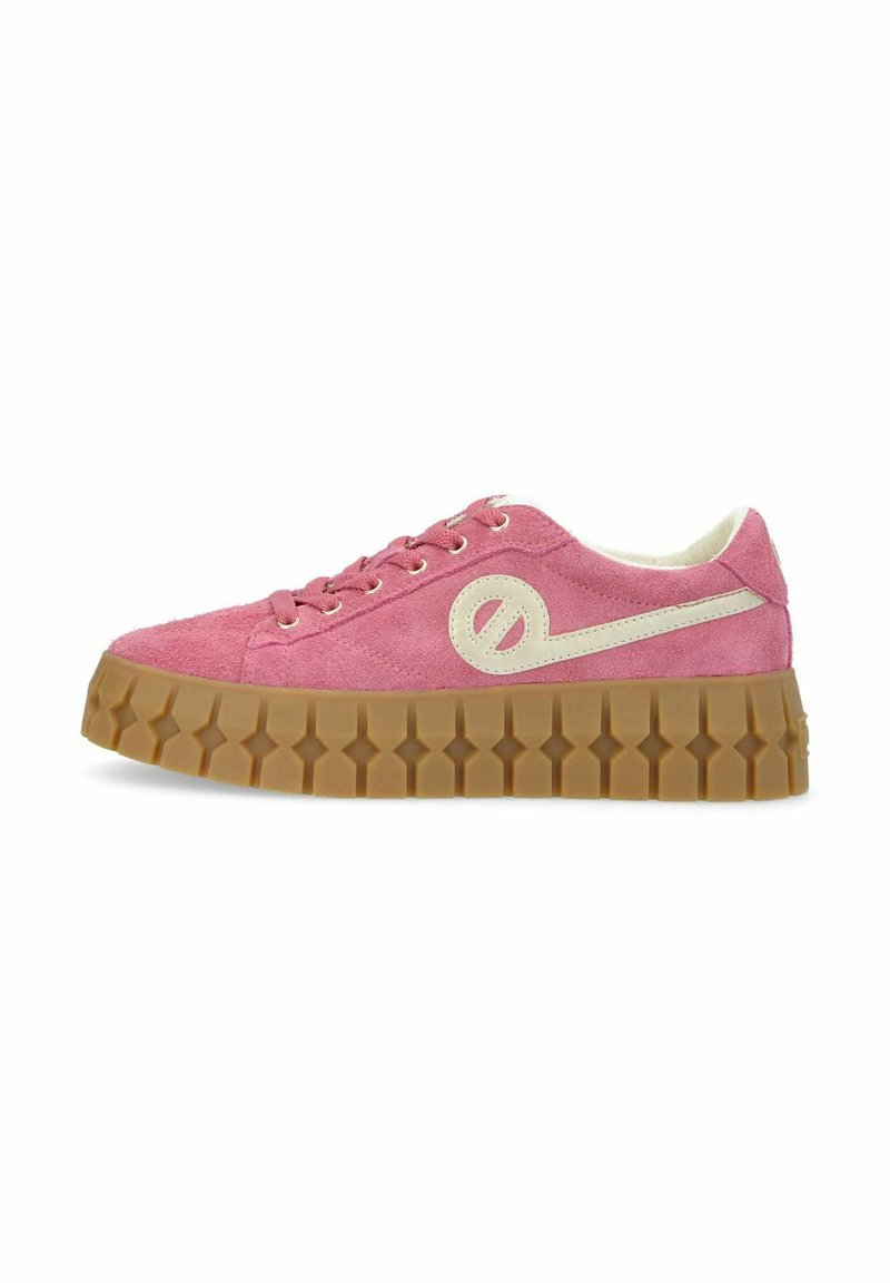 No Name PLAY LOGO - Sneakers laag - rosette l gold