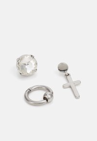YOURTURN UNISEX 6 PACK - Fülbevalók - silver-coloured