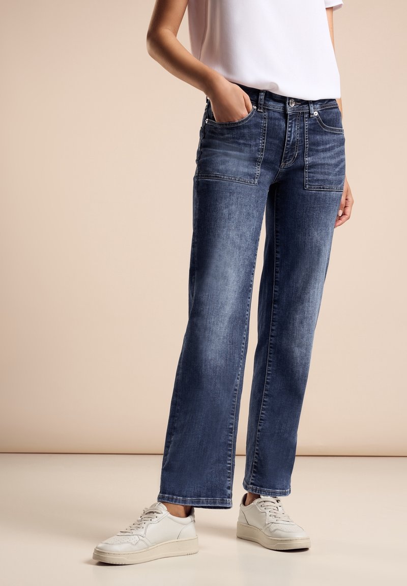 Street One Jean droit - blue