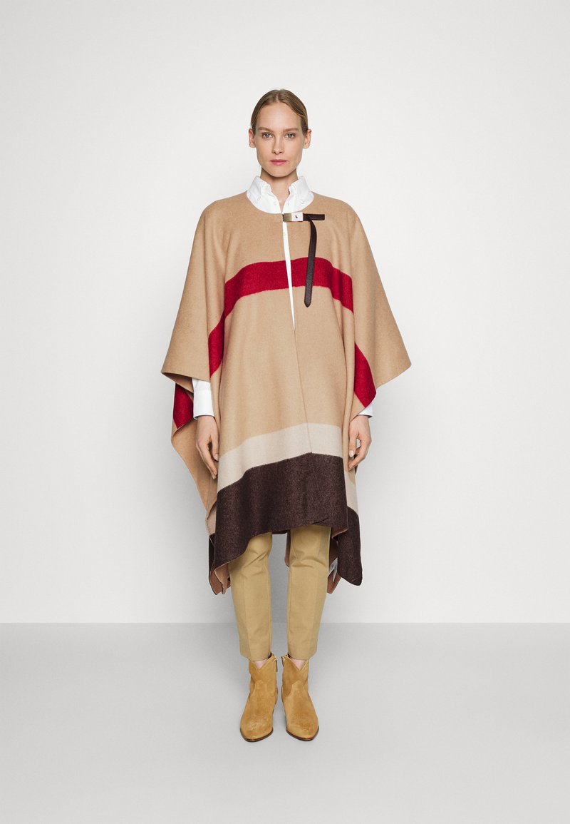 Polo Ralph Lauren BLNKT UNLINED - Cape - camel multi/camel - Zalando.de
