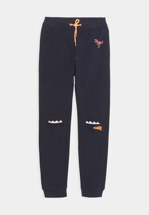 SMALL BOYS TROUSERS MONSTER DINOSAUR - Pantaloni sportivi - nachtblau