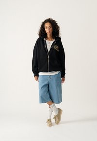 BLKVIS ZIP UNISEX - Camisola com fecho - black