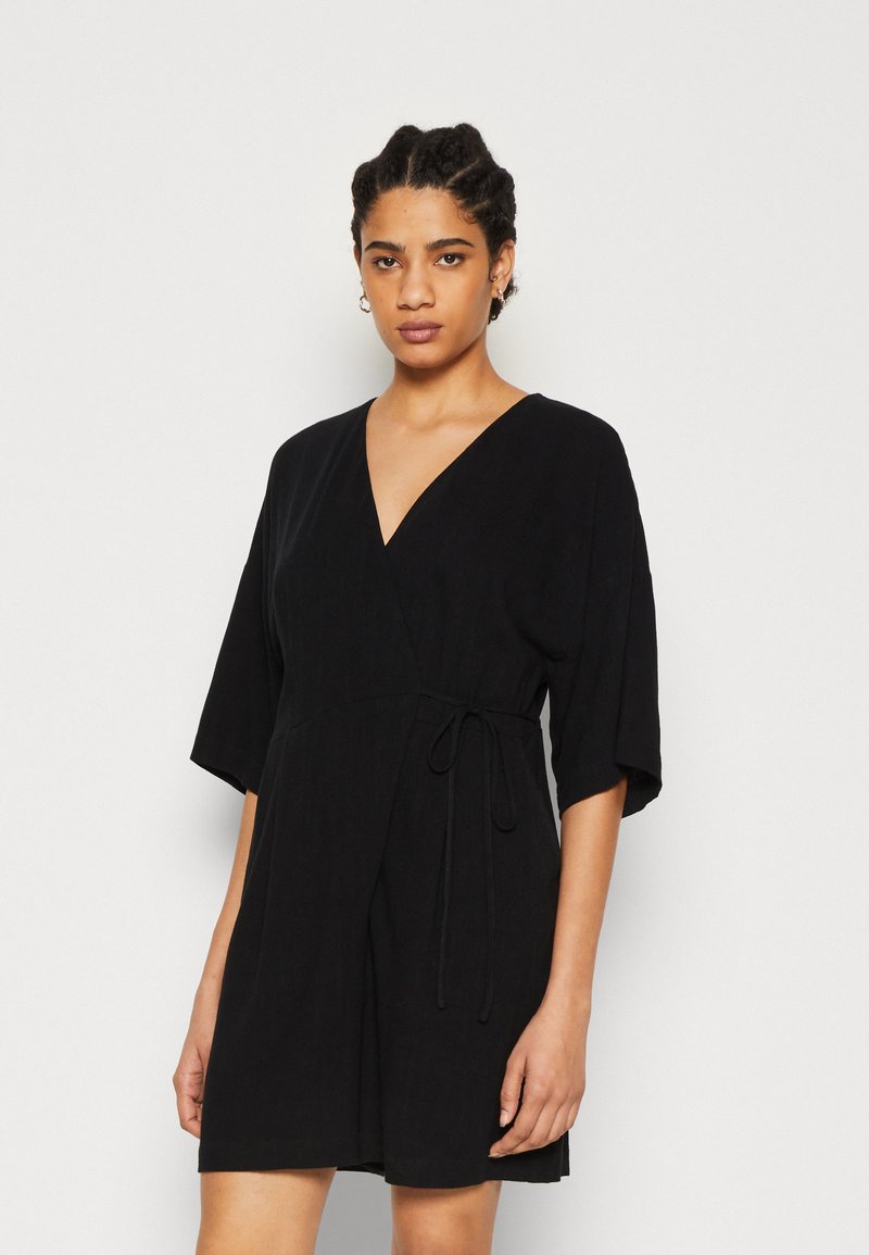 Selected Femme SLFEVITA MALVINA PLAYSUIT Jumpsuit black/schwarz