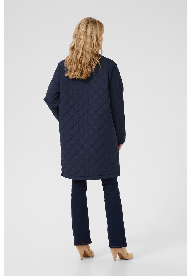 Veste courte tweed bleu femme | Morgan
