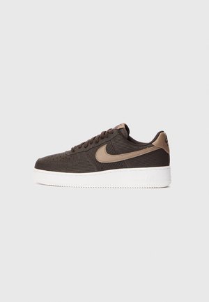 AIR FORCE 1 07 - Sporta apavi - velvet brown/mink brown/white/silver-coloured