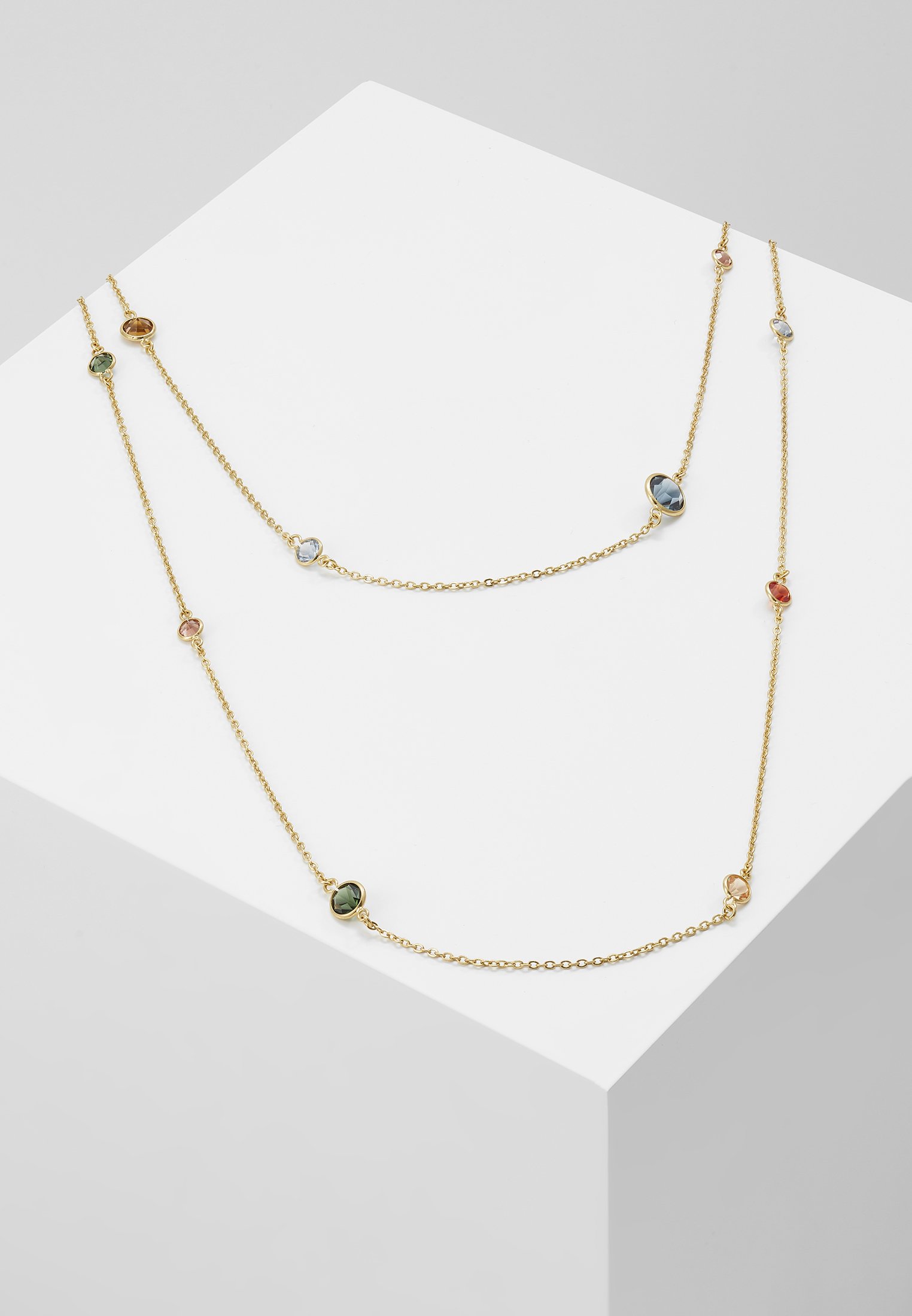 J Crew Ava Station Necklace Halskette Multi Color Mehrfarbig Zalando De