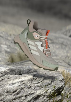 ANYLANDER MID - Outdoorschoenen - off white/halo green