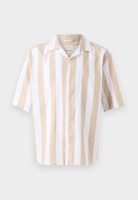ONSTES SLUB STRIPE SHIRT - Shirt - chinchilla
