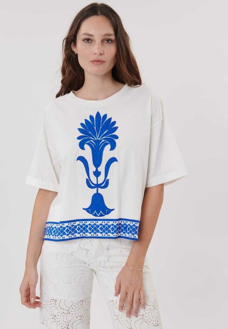 Derhy KATE - T-Shirt print - blanc