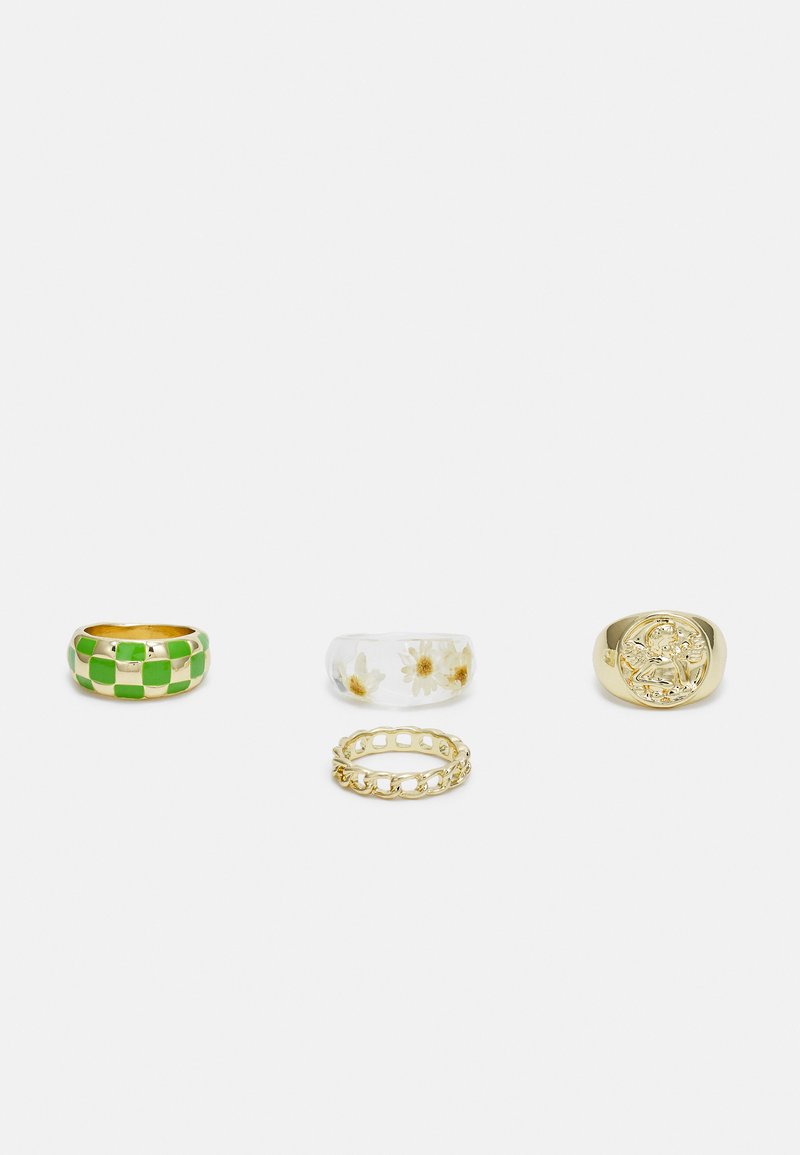 Fire & Glory CILDE RINGS 4 PACK Ring goldcoloured/goldfarben