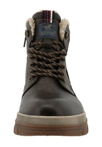 Mustang Botines con cordones - mokka