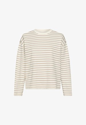 camel active, Sweatshirt - stone stripes