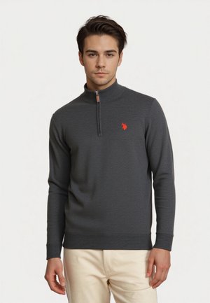 TROYER HALF  - Jersey de punto - anthrazit