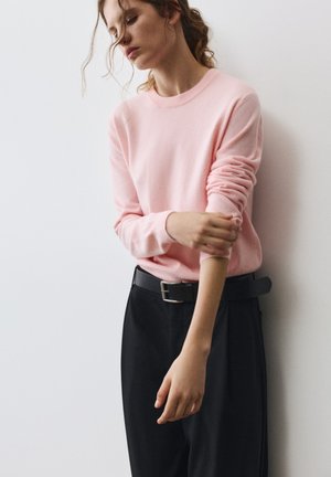 PULL&BEAR, REGULAR FIT - JUMPER - Pullover - pink
