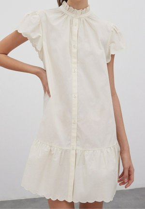 Robe chemise - beige