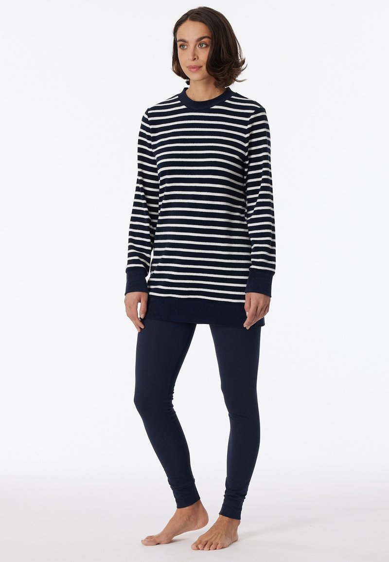 Schiesser SET CASUAL ESSENTIALS - Nachtwäsche Set - nachtblau