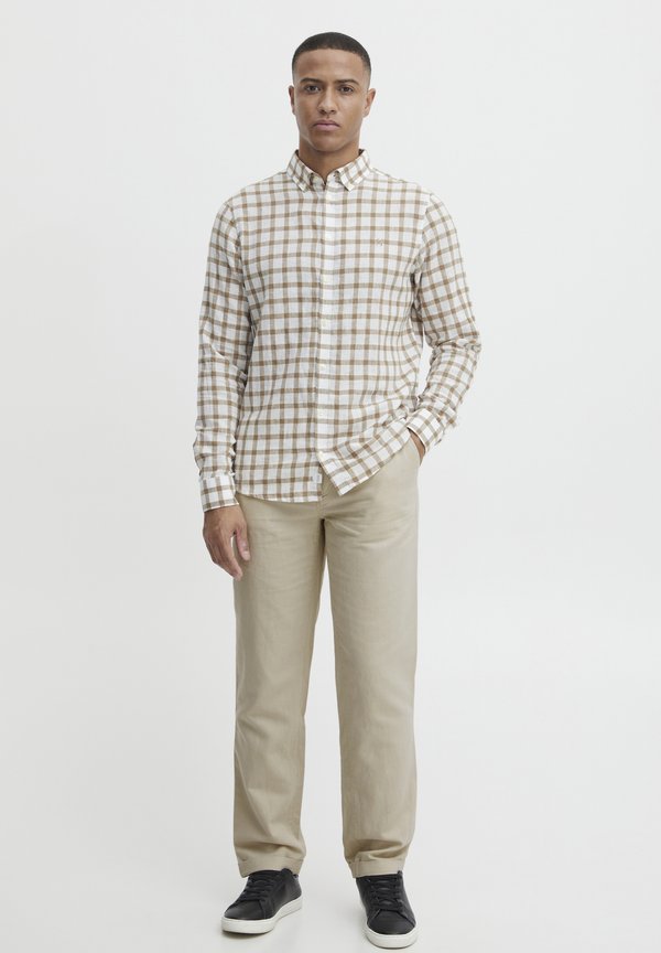 CFPANDRUP LINEN MIX - Trousers - light sand4