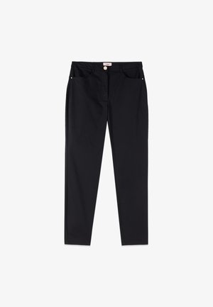 Oltre, PANTALONI SKINNY - Pantalones chinos - nero