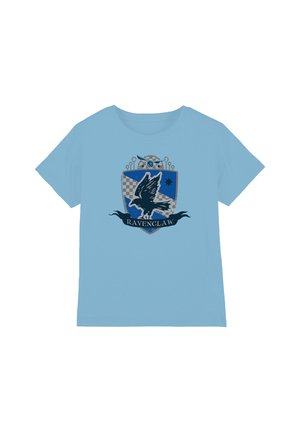 Cotton Soul, HARRY POTTER RAVENCLAW QUIDDITCH SHIELD UNISEX - Print T-shirt - light blue