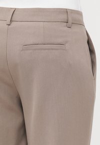 Gina Tricot Tall RELAXED TROUSERS - Trousers - taupe