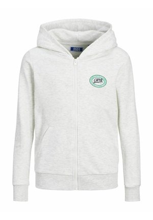 Sweat zippé - white melange