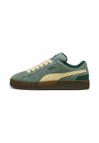 Puma - WRLD SNEAKERS - Trainers - green moon/creamy vanilla Thumbnail Image 1