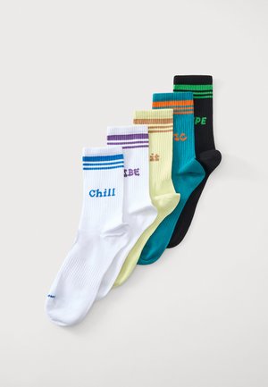 Happy Socks, EPIC SNEAKER UNISEX 5 PACK  - Чорапи - black/multi-coloured