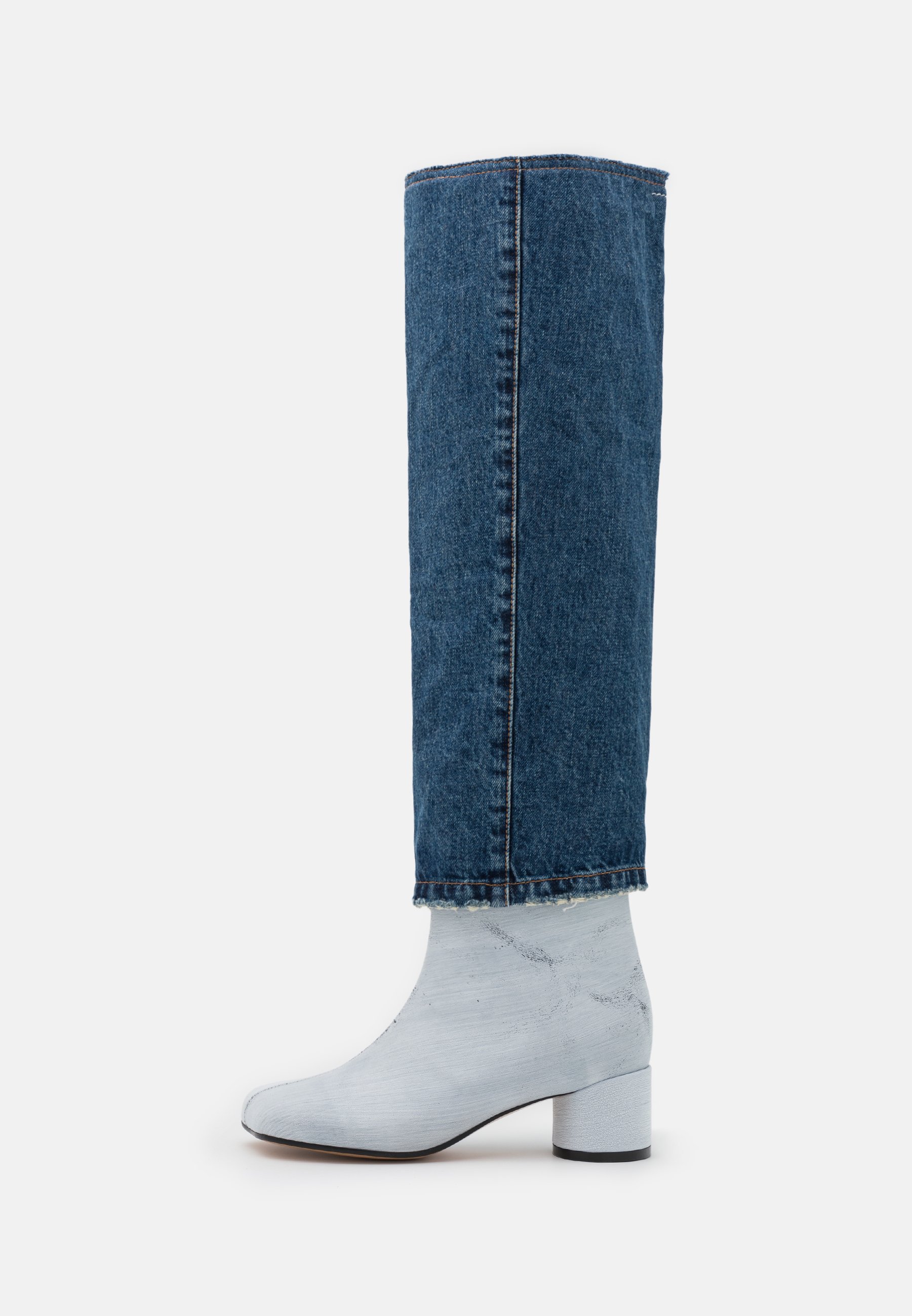 margiela white boots