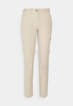 Mammut RUNBOLD ZIP OFF PANTS WOMEN - Outdoor trousers - savannah