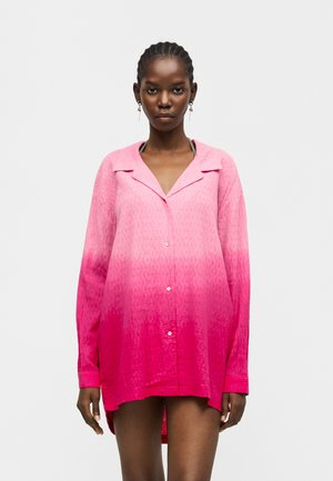 Roxy OCEAN GRADIENT SHIRT DRESS - Αξεσουάρ παραλίας - sangria sunset