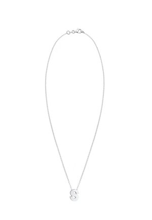 LETTER S - Halskette - silver-coloured