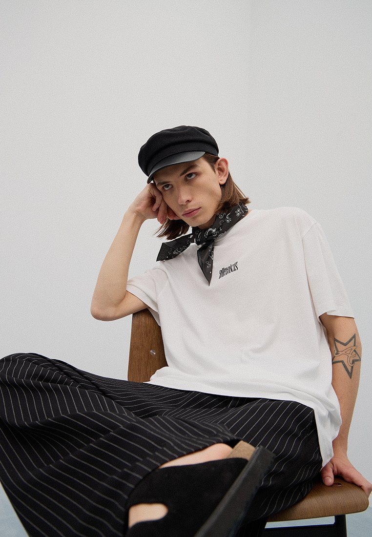 AllSaints T-shirt basic wit