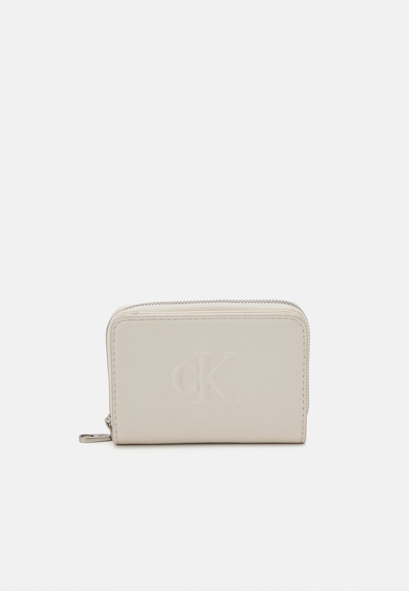 Calvin Klein Jeans SCULPTED ZIP AROUND DEBOSS - Portafoglio - birch
