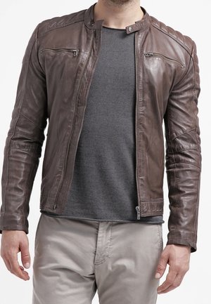 Leren jas - brown