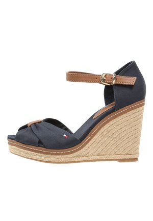 Sandalen met hoge hak - dark blue