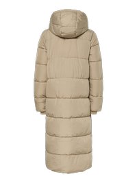 Pieces PCBEE ULTRA LONG PUFFER - Vinterkappa /-rock - silver mink
