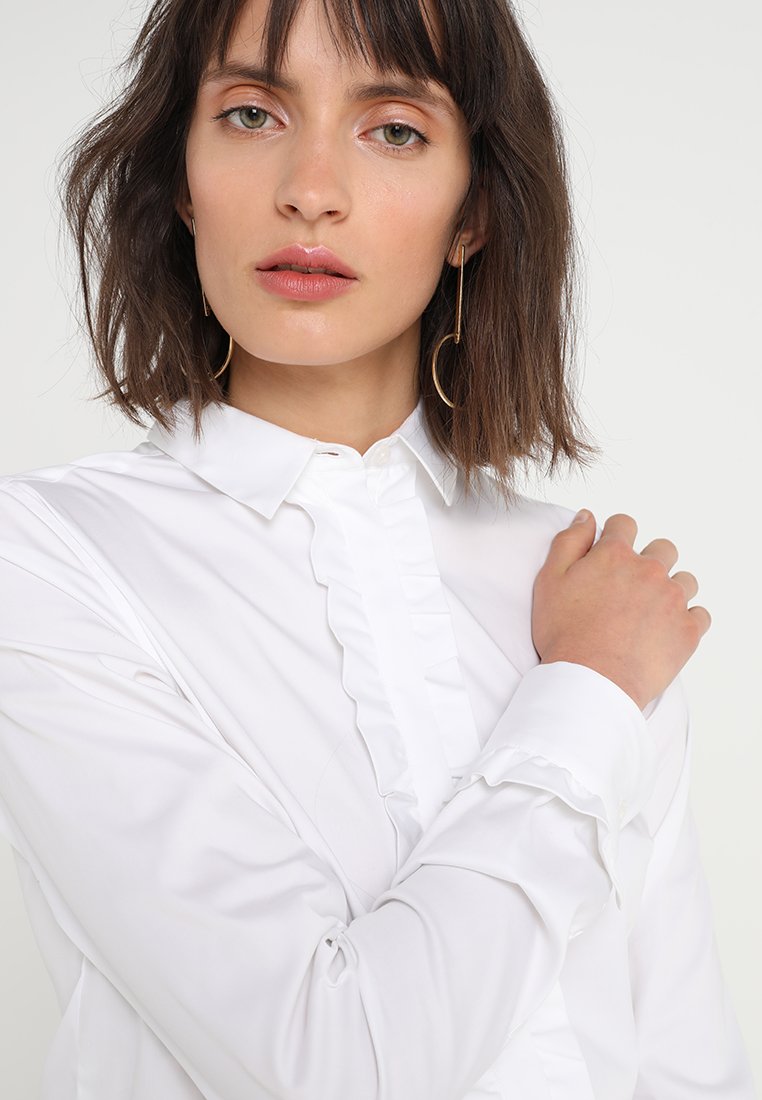 Mos Mosh TILDA FLOUNCE Skjorte white Zalando.no Mos Mosh TILDA Skjorte white Zalando.no