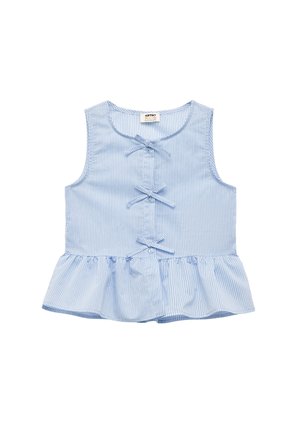 STRIPED  - Top - blue