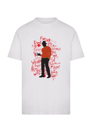 NIGHTMARE ON ELM STREET OFFICIAL FREDDY KRÜGER - T-Shirt print - weiß