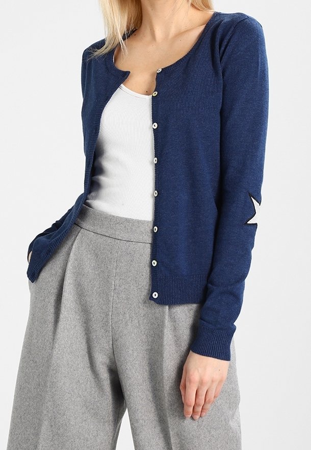 Culture Strickjacke - blue