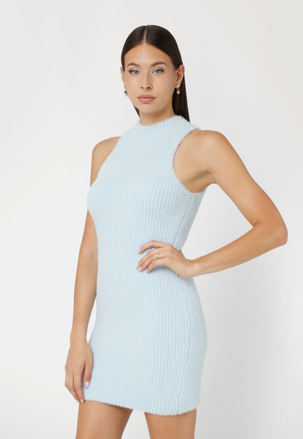 Etuikleid - himmelblau