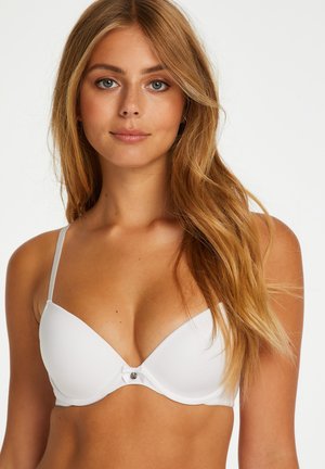 P&M plunge - Underwired bra - white