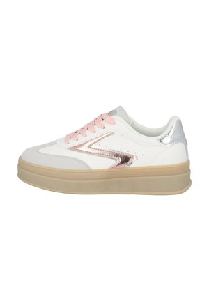 Trainers - weiß rose