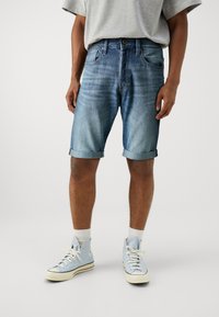G-STAR - 3301 SHORT - Jeansshort - medium aged Miniatuurafbeelding 1