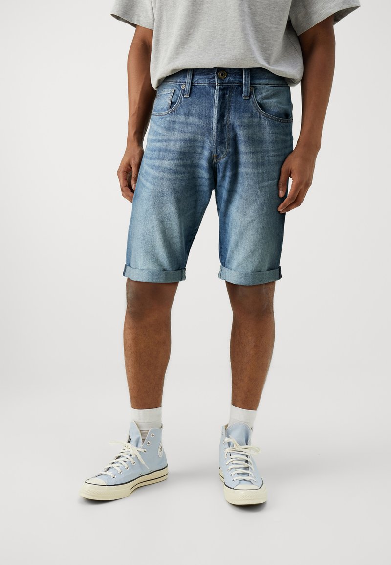 G-STAR - 3301 SHORT - Jeansshort - medium aged, Vergroten