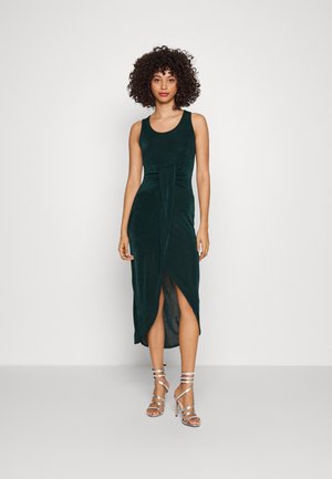 WAL G. SHAMI BODYCON MIDI - Φόρεμα από ζέρσεϊ - forest green