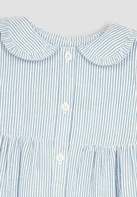 JoJo Maman Bébé STRIPE COLLAR BUTTON THROUGH - REGULAR FIT - Ingruha - blue