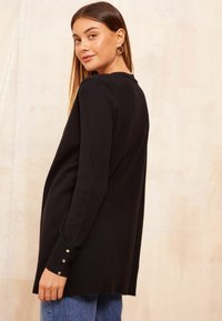 Friends Like These REGULAR FIT - EDGE TO EDGE - Cardigan - black